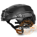 Capacete tático para capacete tático de pára-quedista com visão noturna, sistema de montagem